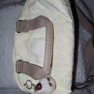 Kipling Cream Backpack Casual Style